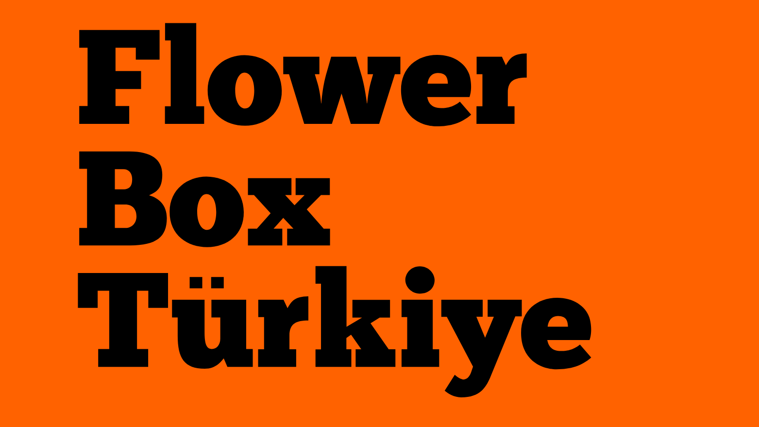 Flower Box Türkiye